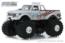 Chevrolet  - K-10 Monster Truck 1970 white - 1:43 - GreenLight - 88012 - gl88012 | The Diecast Company