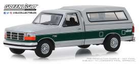 Ford  - F-150 XLT 1996 white/green - 1:64 - GreenLight - 35140E - gl35140E | The Diecast Company