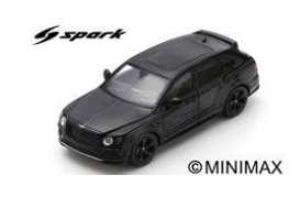 Bentley  - Bentayga 2019 black - 1:43 - Spark - s7791 - spas7791 | The Diecast Company