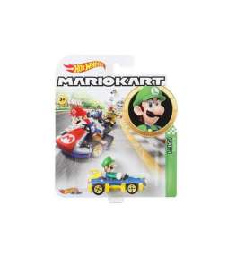 Mario Kart  - Luigi 2019  - 1:64 - Hotwheels - GBG27 - hwmvGBG27 | The Diecast Company