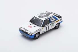 Renault  - 11 Turbo 1985 white/blue - 1:43 - Spark - s5566 - spas5566 | The Diecast Company