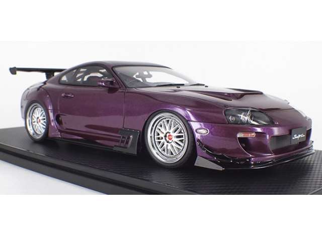 Toyota | Supra *JZA80* Purple | 1:18 | Ignition | IG1809 | The