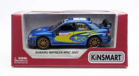 Subaru  - Impreza WRC #7 Solberg blue/yellow - 1:36 - Kinsmart - 5328W - KT5328W | The Diecast Company