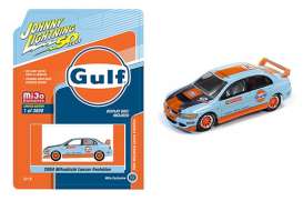 Mitsubishi  - Lancer Evo orange/blue - 1:64 - Johnny Lightning - cp7203 - jlcp7203 | The Diecast Company