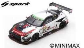 Nissan  - GT-R Nismo 2018 white/black - 1:43 - Spark - SJ067 - spaSJ067 | The Diecast Company