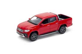 Mercedes Benz  - X-class 2018 red - 1:24 - Welly - 24100 - welly24100r | The Diecast Company