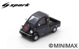 Daihatsu  - Midget black - 1:43 - Spark - s5949 - spas5949 | The Diecast Company