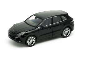 Porsche  - Cayenne Turbo 2018 black - 1:24 - Welly - 24092 - welly24092bk | The Diecast Company