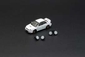 Subaru  - Impreza WRX 2001 white - 1:64 - BM Creations - 64B0082 - BM64B0082rhd | The Diecast Company