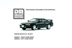 Nissan  - Silvia S14 1994 black - 1:64 - BM Creations - 64B0002 - BMDM64B0002 | The Diecast Company