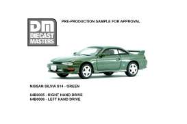 Nissan  - Silvia S14 1994 green - 1:64 - BM Creations - 64B0005 - BMDM64B0005 | The Diecast Company