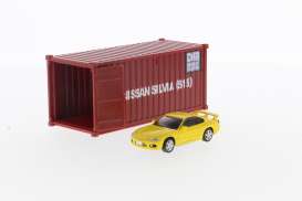 Nissan  - Silvia S15 1999 yellow - 1:64 - BM Creations - 64B0010 - BMDM64B0010 | The Diecast Company