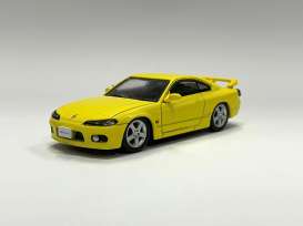 Nissan  - Silvia S15 1999 yellow - 1:64 - BM Creations - 64B0010 - BMDM64B0010 | The Diecast Company