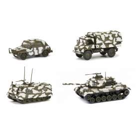 Military Vehicles  - camouflage - 1:87 - Schuco - 26530 - schuco26530 | The Diecast Company