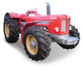 Tractor  - red - 1:32 - Schuco - 9107 - schuco9107 | The Diecast Company