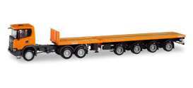 Scania  - CG orange - 1:87 - Herpa - H311403 - herpa311403 | The Diecast Company