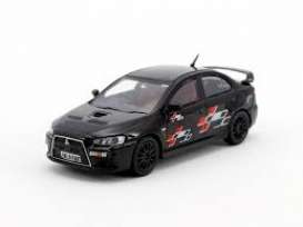 Mitsubishi  - Evo X black - 1:64 - Tarmac - T64-004-REB - TC-T64-004REB | The Diecast Company