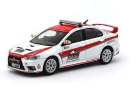 Mitsubishi  - Evo X white/red - 1:64 - Tarmac - T64-004-PP - TC-T64-004PP | The Diecast Company