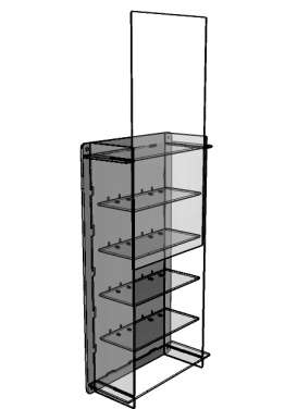 Accessoires diorama - clear/black - 1:18 - Atlantic - 40014 - atl40014 | The Diecast Company