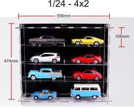 Accessoires diorama - clear/black - 1:24 - Atlantic - 40058 - atl40058 | The Diecast Company