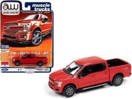 Ford  - F-150 2018 red - 1:64 - Auto World - SP041B - AWSP041B | The Diecast Company