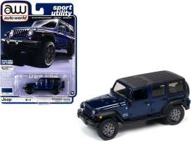 Jeep  - Wrangler 2018 purple/black - 1:64 - Auto World - SP042B - AWSP042B | The Diecast Company