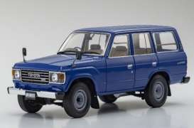 Toyota  - Land Cruiser  blue - 1:18 - Kyosho - 08956bl - kyo8956bl | The Diecast Company