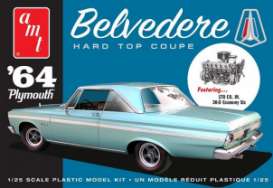 Plymouth  - Belvedere 1964  - 1:25 - AMT - s1188 - amts1188 | The Diecast Company