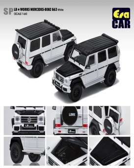 Mercedes Benz  - G63 AMG 2019 white - 1:64 - Era - Era204x4SP27 - Era204x4SP27 | The Diecast Company