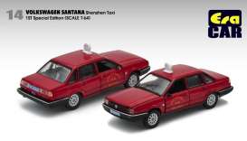 Volkswagen  - Santana red - 1:64 - Era - VW20SARF14 - EraVW20SARF14 | The Diecast Company