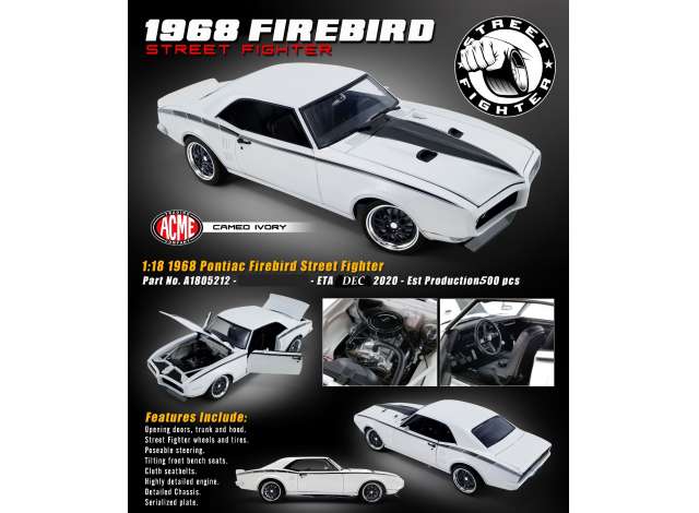 1968 firebird diecast