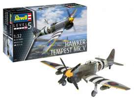 Military Vehicles  - Hawker Tempest V  - 1:32 - Revell - Germany - 03851 - revell03851 | The Diecast Company