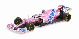 BWT Racing Point  - RP20 2020 pink/blue - 1:43 - Minichamps - 417200018 - mc417200018 | The Diecast Company