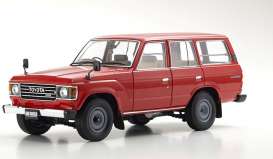 Toyota  - Land Cruiser  red - 1:18 - Kyosho - 08956R - kyo8956R | The Diecast Company