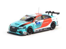 Audi  - RS3 LMS 2019 turquoise/red/white - 1:64 - Tarmac - T64-013-19WTCR69 - TC-T64-013-19WTCR69 | The Diecast Company