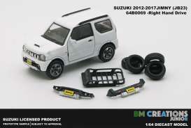 Suzuki  - Jimny K-Car JB23 1998 white - 1:64 - BM Creations - 64B0069 - BM64B0069 | The Diecast Company