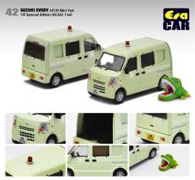 Suzuki  - Every  light green - 1:64 - Era - su19everf42 - EraSU19EVERF42 | The Diecast Company