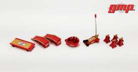 diorama Accessoires - red/yellow - 1:18 - GMP - 18964 - gmp18964 | The Diecast Company
