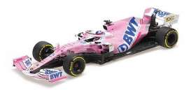 BWT Racing Point  - RP20 2020 pink - 1:43 - Minichamps - 417201611 - mc417201611 | The Diecast Company