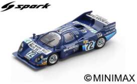 Rondeau  - M382 1983 blue-purple/white - 1:43 - Spark - s2285 - spas2285 | The Diecast Company