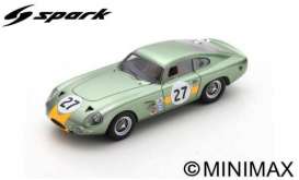 Aston Martin  - DP214 1964 lightgreen/yellow - 1:43 - Spark - s3685 - spas3685 | The Diecast Company