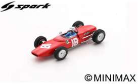 Lotus  - 18-21 1962 red - 1:43 - Spark - s7452 - spas7452 | The Diecast Company