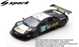 Lamborghini  - Murciélago 2010 black/white - 1:43 - Spark - s9604 - spas9604 | The Diecast Company