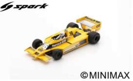 Renault  - RS01 #16 1979 yellow - 1:18 - Spark - 18s502 - spa18s502 | The Diecast Company