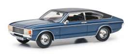 Ford  - Granada Coupe blue - 1:43 - Schuco - 9142 - schuco9142 | The Diecast Company