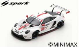 Porsche  - 911 2020 white/red - 1:43 - Spark - us122 - spaus122 | The Diecast Company