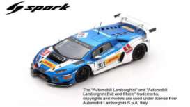 Lamborghini  - Huracan GT3 2016 blue/white - 1:43 - Spark - sb292 - spasb292 | The Diecast Company