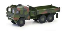 MAN  - 7to green camouflage - 1:87 - Schuco - 26587 - schuco26587 | The Diecast Company