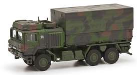 UTF  - 15t 8x8 green camouflage - 1:87 - Schuco - 26593 - schuco26593 | The Diecast Company