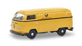 Volkswagen  - T2a yellow - 1:87 - Schuco - 26605 - schuco26605 | The Diecast Company